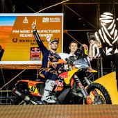 Mit dem Sieg von Kevin Benavides bei der Rallye Dakar 2023 sicherte sich KTM den 19. Sieg bei der härtesten und kultigsten aller Offroad-Veranstaltungen. 