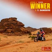Daniel Sanders und Kevin Benavides holen sich auf KTM Platz 1 und 2 vor Skyler Howes auf Husqvarna - die Sensation: Walkner trotz Verletzung auf P9!