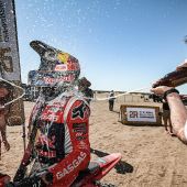 Zum Abschluss einer beeindruckenden Rennwoche in Mexiko holte sich Daniel Sanders von Red Bull GASGAS Factory Racing den Gesamtsieg bei der Sonora Rallye 2023, der dritten Runde der FIM Rallye-Raid Weltmeisterschaft.