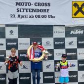 Podiumsplatzierung von Ricardo in Sittendorf