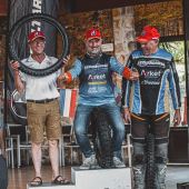 Mirco Bettini schwört auf Bridgestone - und das mit gutem Grund: Sieger im Jahr 2022 und dieses Jahr Platz 2 beim Gibraltar Race sprechen für sich.