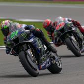 Die harte Arbeit von Franco Morbidelli und Fabio Quartararo beim heurigen Monster Energy British Grand Prix hat sich nicht ganz gelohnt.