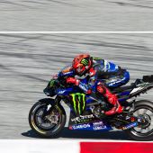 Die Monster Energy Yamaha MotoGP-Piloten Fabio Quartararo und Franco Morbidelli mussten beim heißen und langen Motorrad Grand Prix von Österreich MotoGP Rennen schwitzen.