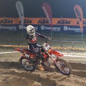 Maximilian Ernecker überzeugte beim ADAC MX Junior Cup 125 in Dreetz (GER) mit einem sensationellen Tagessieg