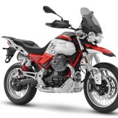 Auch bei Moto Guzzi wird spektakuläres gezeigt: Motorrad-Fans dürfen sich auf eine neue Moto Guzzi Stelvio und drei neue Versionen der Moto Guzzi V85 freuen.