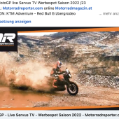 AT/DE-redaktionelle Inhalte von Motorradreporter.com wurden 2023 im Schnitt rund 12.000-mal täglich gefunden und aufgerufen. 