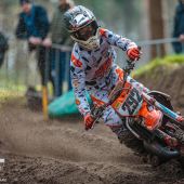 Bereits bei seinem ersten internationalen Einsatz 2024 konnte Ricardo Bauer auf seiner KTM 85 SX zeigen, dass sich das konsequente Wintertraining bezahlt gemacht hat.