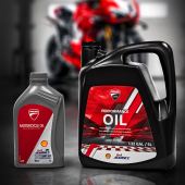 Das Ducati Corse Performance Oil Powered by Shell Advance, das im Rennsport entwickelt wurde, ermöglicht bei den supersportlichen Modellen von Ducati eine Leistungssteigerung von bis zu 3,5 PS.