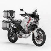Mit dem Zubehör von Ducati werden die Diavel V4, SuperSport, Monster, DesertX und Multistrada zu komfortablen und vielseitigen Reisebegleitern.