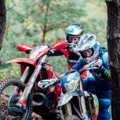 Teo Kabakchiev (BGR, Sherco) steigerte sich und war am Offroad-Tag 2 der Red Bull Romaniacs in Topform.