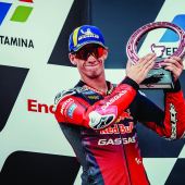 Acosta kämpfte hart um den Sieg, nachdem er von P3 gestartet war und sich zum dritten Mal in dieser Saison in die erste Reihe qualifiziert hatte.