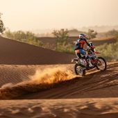 Ein anstrengender aber fehlerfreier Tag bestimmen Tag 2 bei der Rally du Maroc.