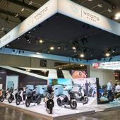 Am Stand von Vmoto (I54 | Halle 9) steht die neue EMS (Electric Mobility Solution) im Mittelpunkt.