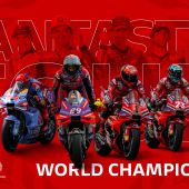 Jorge Martín und die Desmosedici GP sind nach einer weiteren rekordverdächtigen Saison für den italienischen Hersteller die Weltmeister des Jahres 2024.
