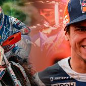 Erlebe, wie Josep Garcia von Red Bull KTM Factory Racing sich 2024 einen Lebenstraum erfüllte und nach beeindruckenden sieben Siegen und sechs weiteren Podiumsplätzen zum ersten Mal den Titel in der FIM EnduroGP-Weltmeisterschaft holte. 