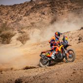 Alle aktuellen Nachrichten und Updates zur Dakar 2025 aus Saudi-Arabien, während das Rennen läuft und die Champions gekrönt werden.