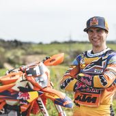 Josep Garcia von Red Bull KTM Factory Racing ist bereit für die sieben Runden der FIM EnduroGP-Weltmeisterschaft 2025, die dieses Wochenende mit dem GP von Portugal in Fafe (4.-6. April) beginnt.