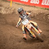 Beim zweiten ADAC MX Junior Cup 125 des Jahres 2025 schaffte Moritz Ernecker sein erstes ADAC-Podium in der 125er Klasse.