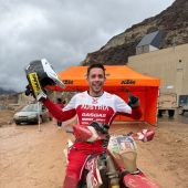 Mit Platz 20 hat der Niederösterreicher Matthias Buchinger am Tag 1 des Blakläder Iron Road Prolog echt gute Performance gezeigt.