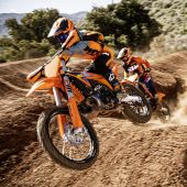Wer maximale Leistung sucht – vereint mit erstklassigem Handling, bewährter Wettkampftauglichkeit und einem unverkennbaren Design – wird all das in der überarbeiteten KTM SX-Modellreihe 2026 finden.