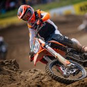 HSV Ried Youngster zeigte beim ADAC MX Junior Cup 125 im deutschen Gaildorf auf. 
