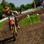 In seinem ersten 125ccm-Jahr feiert Moritz Ernecker den Vize-Titel im ADAC MX Junior Cup 125.