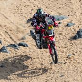 Sein Plan ging auf. Gestern gab Ricky Brabec bewusst die Führung in der Gesamtwertung an Luciano Benavides ab - und gewann dadurch heute.