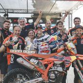 Josep Garcia und Andrea Verona vom Red Bull KTM Factory Racing Team setzten ihre beeindruckende Saison in der FIM EnduroGP-Weltmeisterschaft 2026 beim vierten Lauf in Fafe, Portugal, fort.