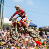 Jorge Prado vom Red Bull KTM Factory Racing Team sicherte sich in Unadilla seinen dritten 450MX-Podiumsplatz der Saison 2026 