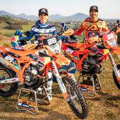 Josep Garcia und Andrea Verona vom Red Bull KTM Factory Racing Team sind READY TO RACE bei der historischen 100. Ausgabe der FIM 6DAYS Enduro of Nations.