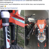 Bernhard Haslacher die WP Fahrwerks Kompetenz nicht nur für KTM