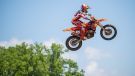 Tom Vialle vom Red Bull KTM Factory Racing Team kehrte am Samstag beim Ironman National, der neunten Runde der Pro Motocross Championship 2025, auf das 250MX-Podium zurück.